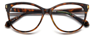 Premium Women Polaroid Eyeglasses: PLD D463 - Havana(2) - SpecSMART Eye Clinic (Front View)